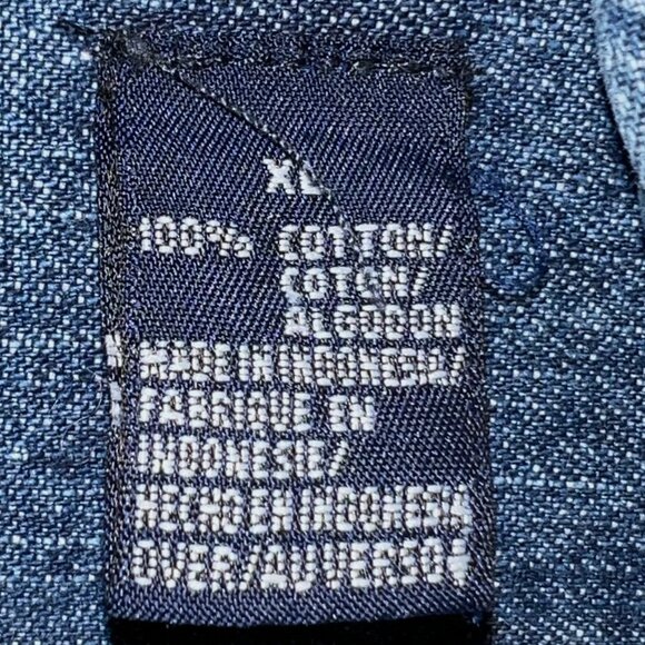 LIZ CLAIBORNE CRAZY HORSE Vintage belted denim jacket - Picture 10 of 10